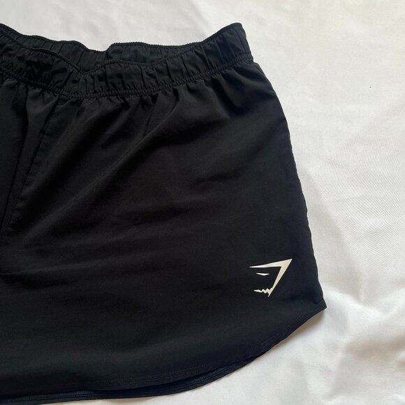 Gymshark Black Workout Shorts Women’s Size Medium - Picture 3 of 8